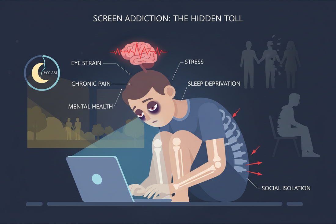 The Hidden Health Cost of Screen Addiction